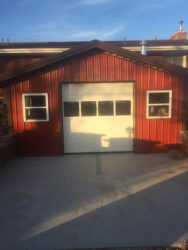 Residential garage door